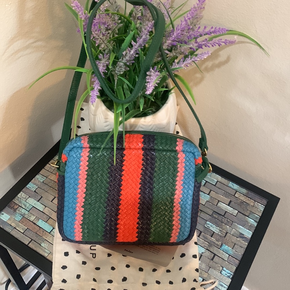 Clare V. Midi Sac Woven Leather Crossbody Bag
CLARE V. - Picture 6 of 17